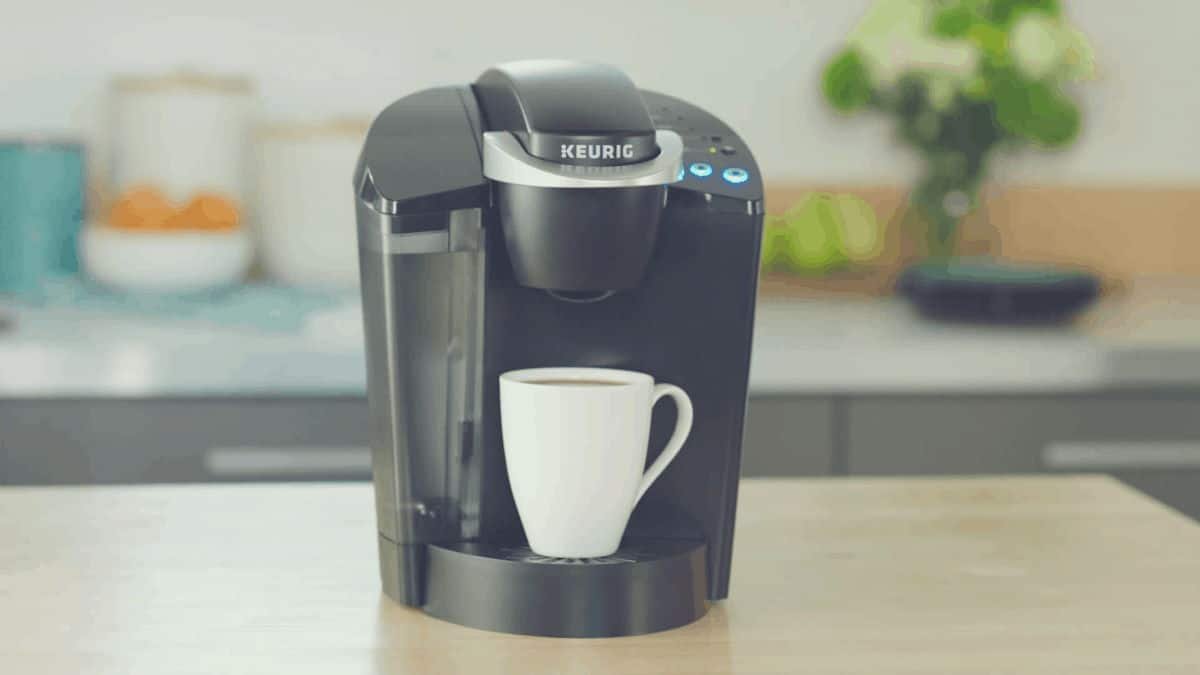 Promotional shot of the Keurig K55 Classic Coffee Maker